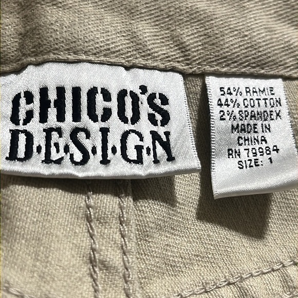 CHICOS DESIGN ART TO WEAR WOMENS JEANS SIZE S - Picture 6 of 8
